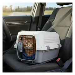 PET MOOD - Transportador Reja Superior Para Gato 52x33x29cm