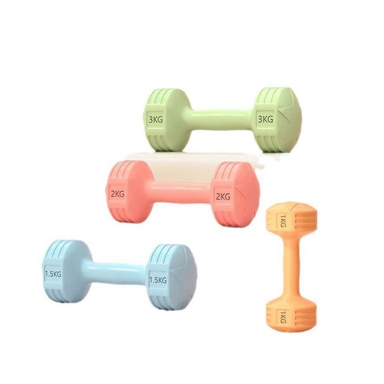 Par de Mancuernas de PVC Ecológicas de 2 kg
