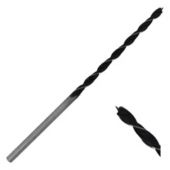 BREMEN - Broca para Madera Larga 3/8" x 250mm - Gris