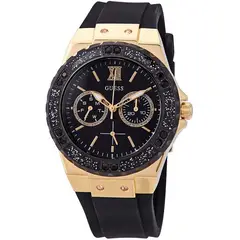 GUESS - Reloj Limelight W1053L7 Negro De Silicona Para Mujer
