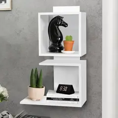 DIBA MUEBLES - Repisa Decorativa Star Blanco DIBA Muebles