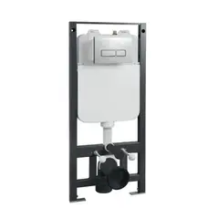 FRATELLI - TANQUE DE AGUA PARA INODORO FLOTANTE BOTÓN DE DESCARGA T1207