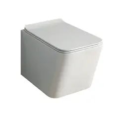 FRATELLI - INODORO FLOTANTE ASIENTO SOLO LUNA CUADRADA BLANCO