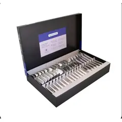 TRAMONTINA - SET DE CUBIERTOS 36  PIEZAS MOD AMAZONAS  ACERO INOX PARA 6 PERSONAS