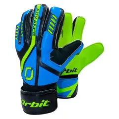 ORBIT - Guantes de Arquero con Varilla advance celeste con verde Talla 8