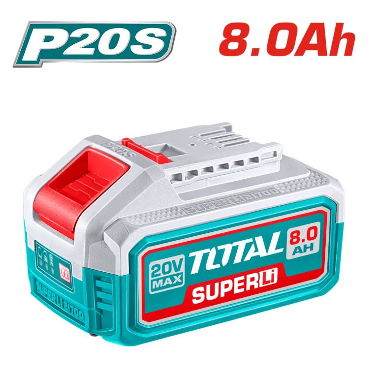 Batería Li-on 20v 8ah Total Industrial - TFBLI2108