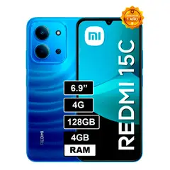 XIAOMI - Smartphone Redmi 15C 4GB 128GB Moonlight Blue.