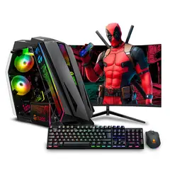 INTEL - Pc Gamer Intel Core i9 12900KF 16gb 500GB 24 RTX5060 8GB Mipclista RGB Plus COMPUTADORA