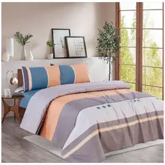 CASATEX - JUEGO DE SÁBANA EN 2.5 PLZ - QUEEN SIZE