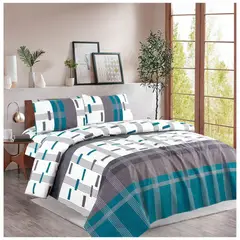 CASATEX - JUEGO DE SÁBANA EN 2.5 PLZ - QUEEN SIZE