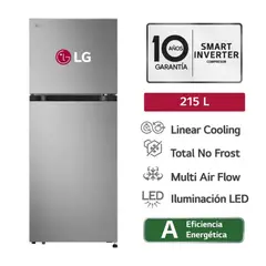 LG - Refrigeradora LG 215LT Multi Air Flow VT22BPY Plateada