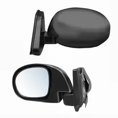 JET - Espejo Retrovisor Lateral Rebatible Universal Negro Premiun 2pcz