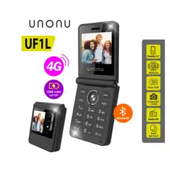UNONU - Unonu UF1L FLIP PHONE 128MB 32MB Negro