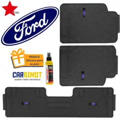 GENERICO - PISO PROTECTOR ALFOMBRA TAPIZ PARA VEHICULOS FORD