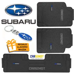 GENERICO - PISO PROTECTOR ALFOMBRA TAPIZ PARA VEHICULOS SUBARU