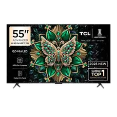TCL - TELEVISOR SMART TV TCL 4K ULTRA HD 55 QLED C6K 55C6K