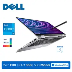 DELL - Convertible Dell Latitude 9520 Core i5-1135G7 RAM 8GB SSD 256GB 156 FHD Touch Windows 11 Pro Grey