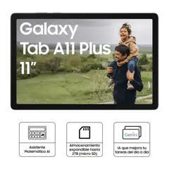 SAMSUNG - Tablet GALAXY TAB A11+ 6GB/128GB 11 Pulgadas - Graphite
