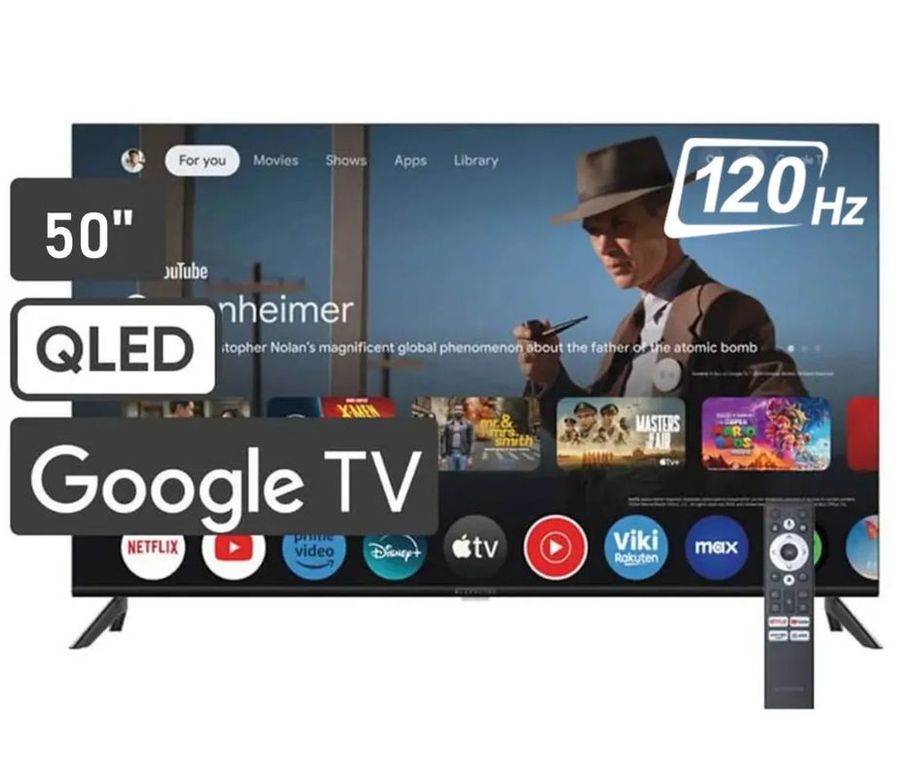 TELEVISOR QLED 50” UHD 4K Smart TV BL50-T6210QD 120Hz