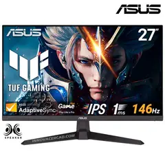 ASUS - Monitor Asus TUF Gaming VG279QE5A 27 Full HD 1920x1080 146Hz IPS 1ms altavoces estéreo