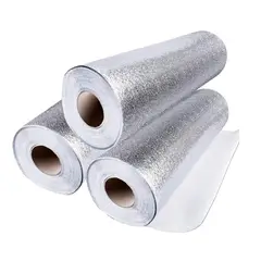 GENERICO - Papel Aluminio Adhesivo x 3und para Cocina 60cm X 5mts