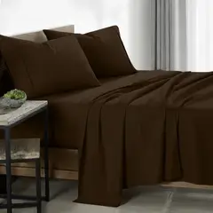 GENERICO - SET DE SABANAS MICROFIBRA PREMIUM