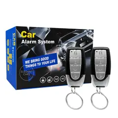 JET - Alarma de Auto System con 2 Controles Sistema Antirrobo Universal Premium