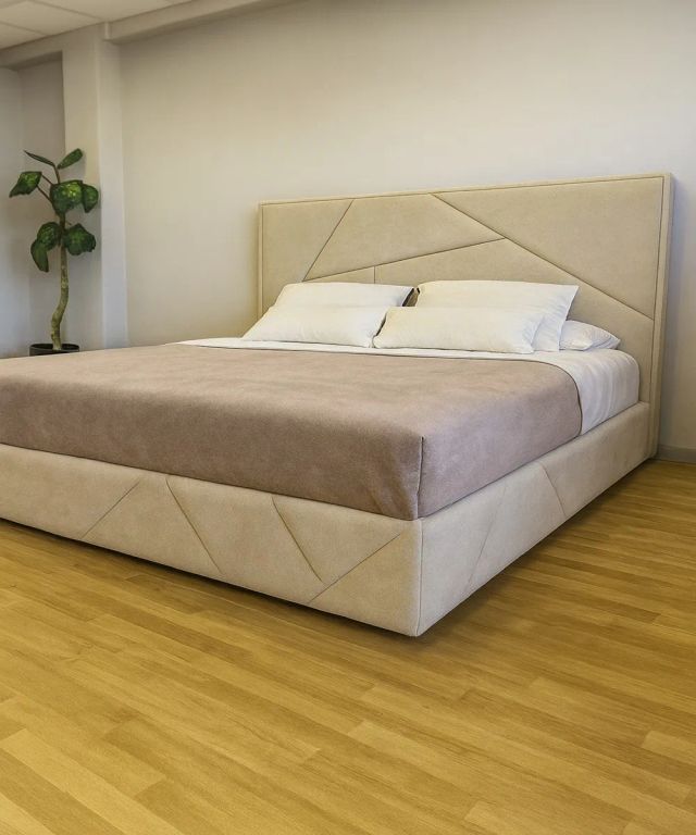 CAMA BOX TARIMA FASUTI KING BEIGE
