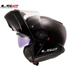 LS2 - CASCO LS2 FF908 STROBE 2 NEGRO MATE VISOR TRANSPARENT ORIGINAL¨ECE R22-06¨