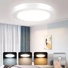 GENERICO - Panel Led Circular 28 cm 3 en 1 de 24 w