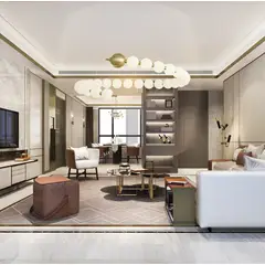 LUMINIKA - Lámpara Colgante Albe Gold