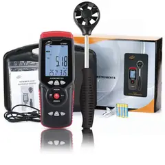 BENETECH - Anemómetro Caudalímetro Higrómetro Termómetro Data Logger - GT8907