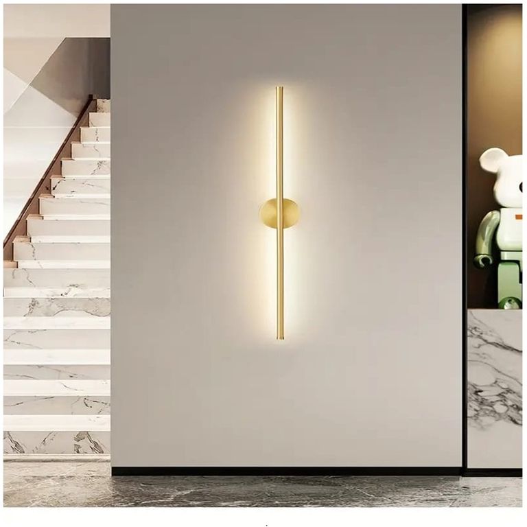 Lámpara de pared Led Moderna Dorado