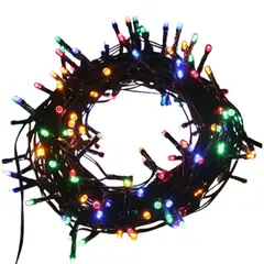 GENERICO - LUCES MULTICOLOR DE NAVIDAD 10 METROS 100 FOCOS