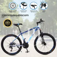 VELOX - Bicicleta Deportiva Aro 24 «TIRE URBAN» Edición Limitada Blue