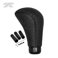 GENERICO - Perilla de Palanca de Cambios Cuero Universal Negro