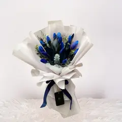 GENERICO - Ramo Giorgia Tulipanes Azules - Ramo de flores
