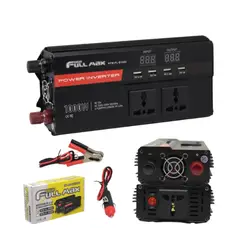 FULL MAX - Inversor de Onda Modificada 1000W con 4 Puertos USB 5VDC 6.8A HFM-FL-B1000 HIGH FULL MAX
