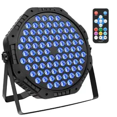 OEM - Luces Led 84 Rgb 7 Colores Con Cable Para Fiesta Y Control