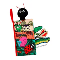 GENERICO - LIBRO DE TEXTURAS ANIMALES - JUEGO DIDÁCTICO