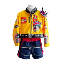 XCLUSIVE - Kpop Rumi Demon Hunter Guerreras Disfraz Niña Talla 10