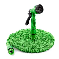 GENERICO - Manguera Retráctil hasta 22 Metros Expandible + 7 Modos de Chorros
