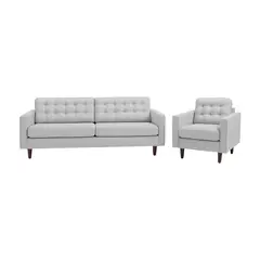 MUEBLES MACRUMO - Juego de sala Aluna 3-1 - ¡Personaliza el color