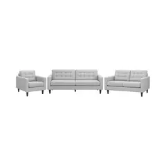 MUEBLES MACRUMO - Juego de sala Aluna 3-2-1 - ¡Personaliza el color
