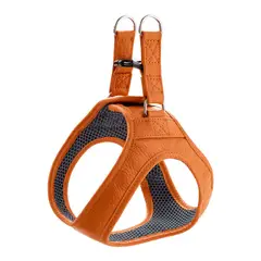 HUNTER - Arnes para Perro Hilo Naranja XS
