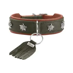 HUNTER - Collar para Perro München VerdeCoñac 65 L