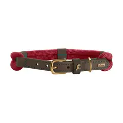HUNTER - Hunter Collar para Perro Malia Rojo VinoMarrón Oscuro S-M