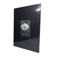 GENERICO - Album de Lino (Negro) con ventana para 300 fotos 10x15