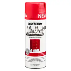RUST OLEUM - Rust-Oleum Pintura Aerosol Tiza Chalked Rojo Campestre 340g