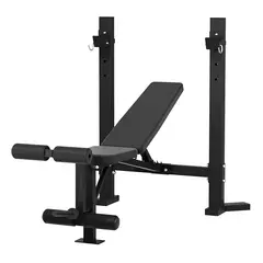 PROIRON - Banca para Entrenamiento Multifuncional con Rack PRO-II
